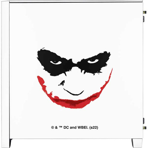 The Dark Knight Joker face Corsair 4000D Tempered Glass Mid-Tower ATX Case Skin