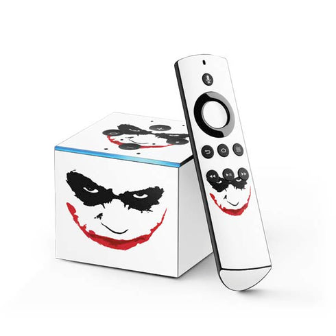 The Dark Knight Joker face Fire TV Cube Skin