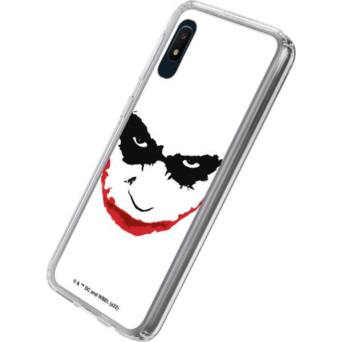 The Dark Knight Joker face Galaxy A10e Clear Case