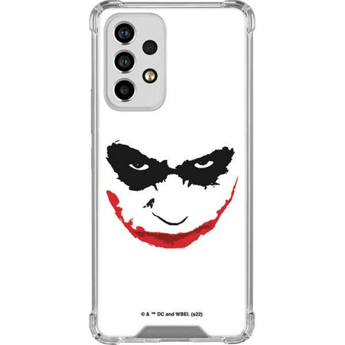 The Dark Knight Joker face Galaxy A53 5G Clear Case