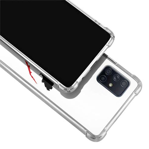 The Dark Knight Joker face Galaxy A71 5G Clear Case