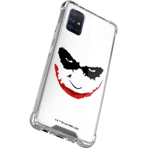 The Dark Knight Joker face Galaxy A71 5G Clear Case