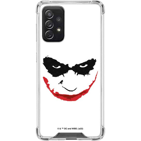 The Dark Knight Joker face Galaxy A72 5G Clear Case