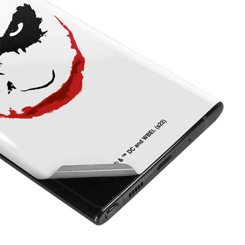The Dark Knight Joker face Galaxy Note 10 Plus Skin