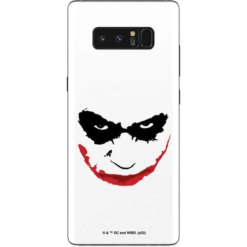 The Dark Knight Joker face Galaxy Note 8 Skin