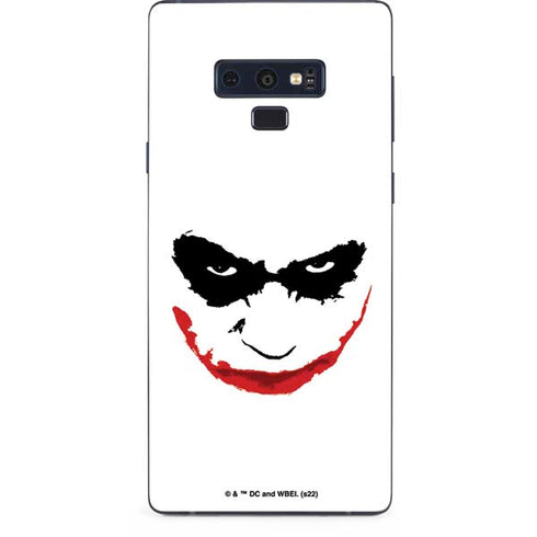 The Dark Knight Joker face Galaxy Note 9 Skin