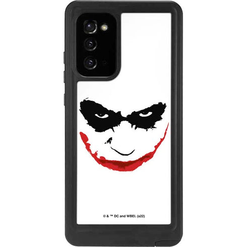 The Dark Knight Joker face Galaxy Note20 5G Waterproof Case