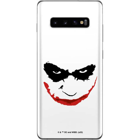 The Dark Knight Joker face Galaxy S10 Plus Skin