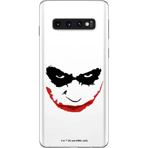 The Dark Knight Joker face Galaxy S10 Skin