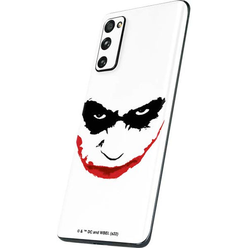 The Dark Knight Joker face Galaxy S20 Fan Edition Skin