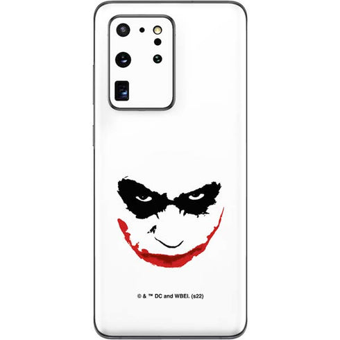 The Dark Knight Joker face Galaxy S20 Ultra 5G Skin