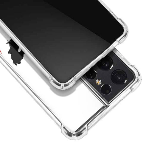 The Dark Knight Joker face Galaxy S21 Ultra 5G Clear Case