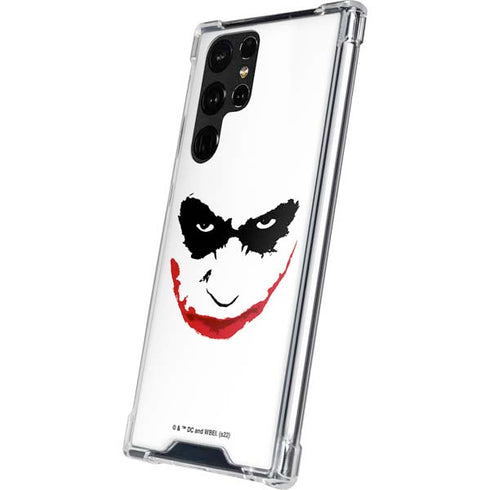 The Dark Knight Joker face Galaxy S22 Ultra Clear Case