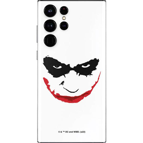 The Dark Knight Joker face Galaxy S22 Ultra Skin