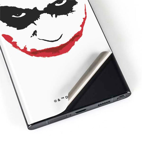 The Dark Knight Joker face Galaxy S22 Ultra Skin