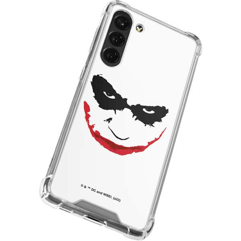 The Dark Knight Joker face Galaxy S23 Plus Clear Case