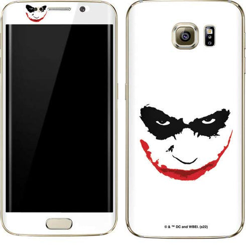 The Dark Knight Joker face Galaxy S7 Edge Skin