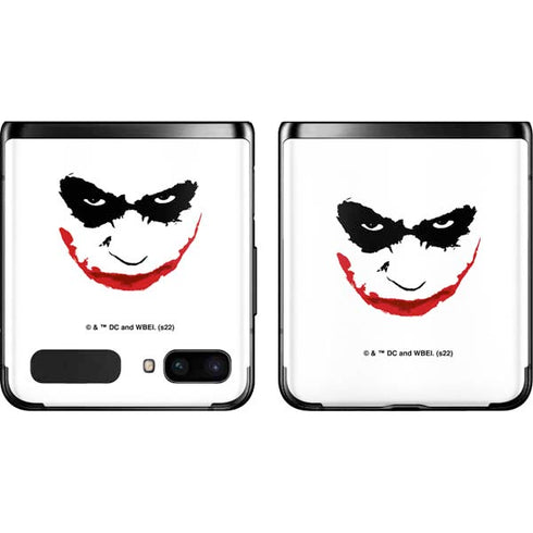 The Dark Knight Joker face Galaxy Z Flip Skin