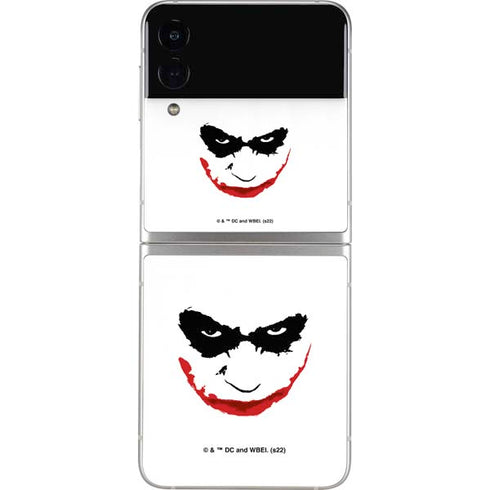 The Dark Knight Joker face Galaxy Z Flip3 5G Skin