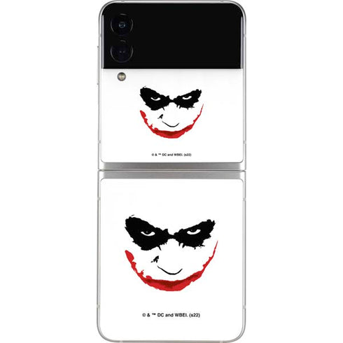 The Dark Knight Joker face Galaxy Z Flip4 5G Skin