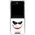 The Dark Knight Joker face Galaxy Z Flip5 5G Clear Case