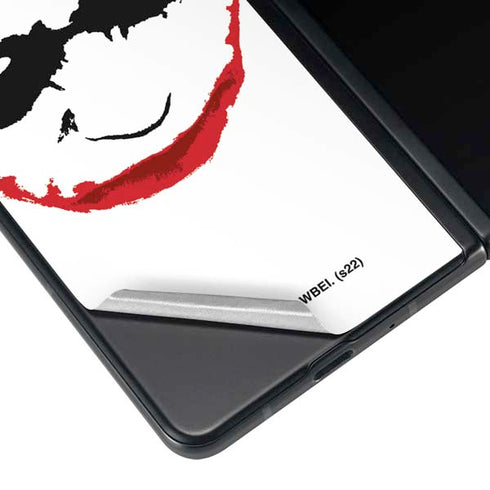 The Dark Knight Joker face Galaxy Z Fold4 5G Skin