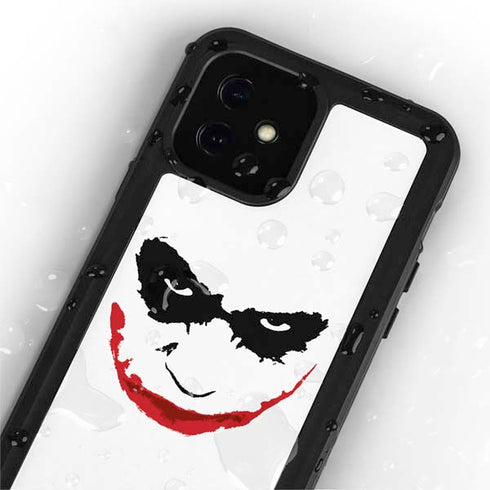 The Dark Knight Joker face iPhone 12 Mini Waterproof Case