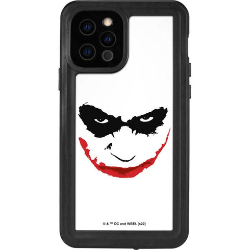 The Dark Knight Joker face iPhone 12 Pro Waterproof Case