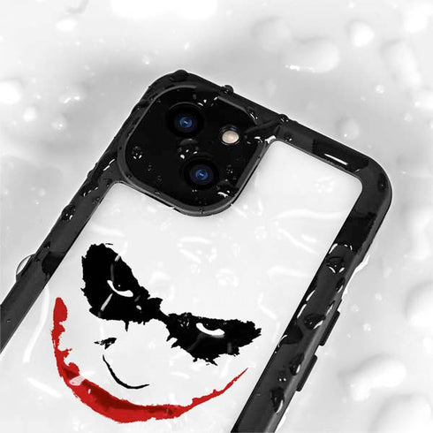 The Dark Knight Joker face iPhone 13 Mini Waterproof Case