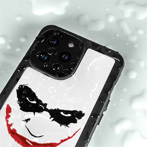 The Dark Knight Joker face iPhone 14 Pro Max Waterproof Case