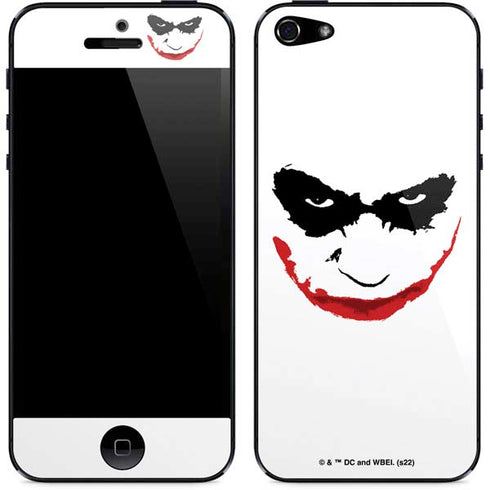 The Dark Knight Joker face iPhone 5/5s/5SE Skin