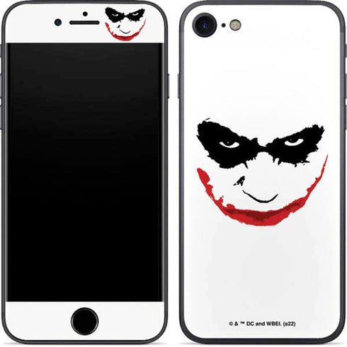The Dark Knight Joker face iPhone 8 Skin