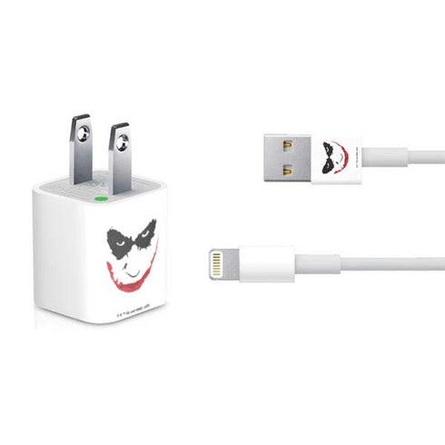 The Dark Knight Joker face iPhone Charger (5W USB) Skin