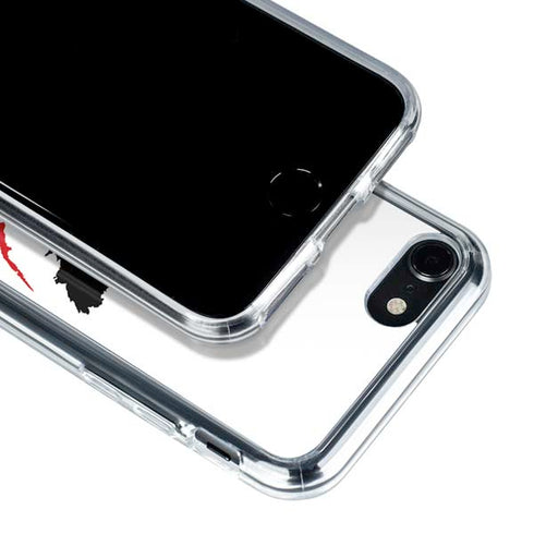 The Dark Knight Joker face iPhone SE (2nd & 3rd Gen) Clear Case