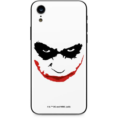 The Dark Knight Joker face iPhone XR Skin
