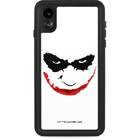 The Dark Knight Joker face iPhone XR Waterproof Case