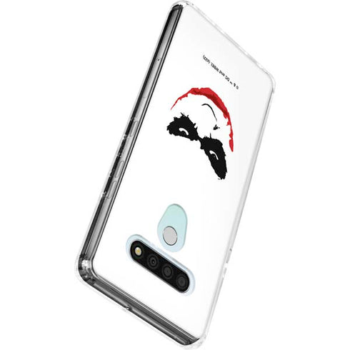 The Dark Knight Joker face LG Stylo 6 Clear Case