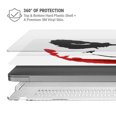 The Dark Knight Joker face MacBook Pro 16in (2021-25) Case plus Skin