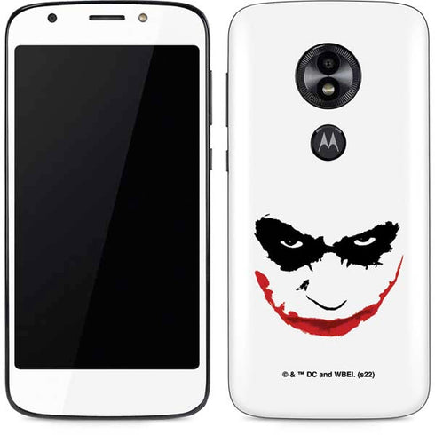 The Dark Knight Joker face Moto E5 Play Skin