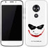 The Dark Knight Joker face Moto E5 Play Skin