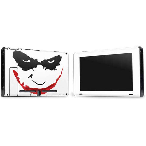 The Dark Knight Joker face Nintendo Switch Bundle Skin