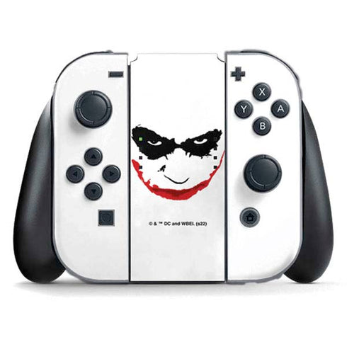 The Dark Knight Joker face Nintendo Switch (2017-2021) Joy-Con Controller Skin