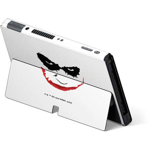 The Dark Knight Joker face Nintendo Switch OLED (2021) Skin