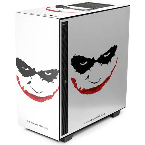 The Dark Knight Joker face NZXT H510 Compact ATX Mid-Tower Case Skin