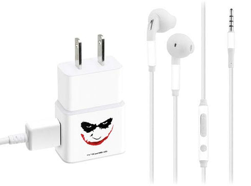 The Dark Knight Joker face Phone Charger Skin