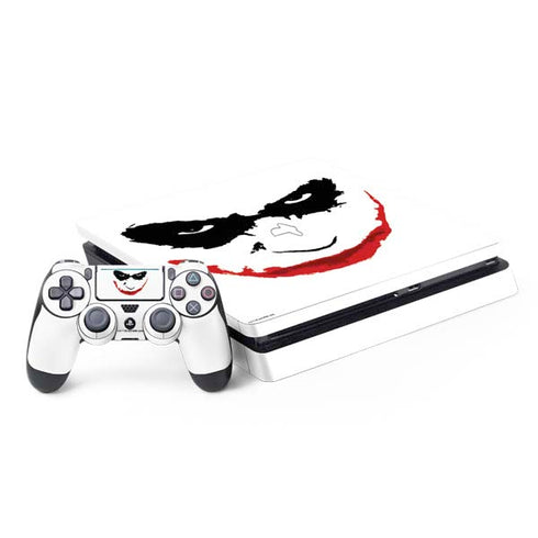 The Dark Knight Joker face PS4 Slim Bundle Skin