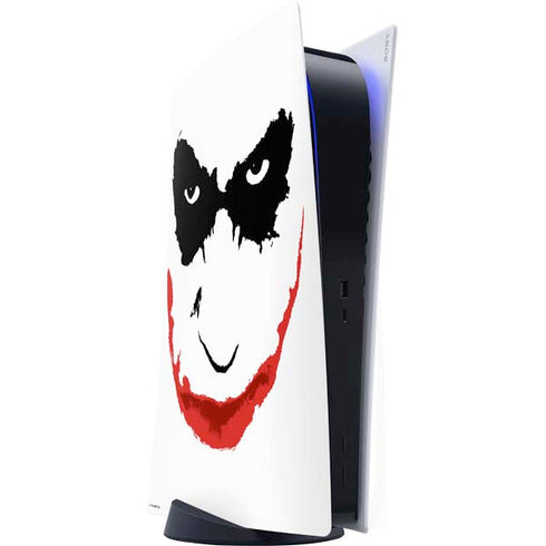 The Dark Knight Joker face PS5 Digital Edition Console Skin