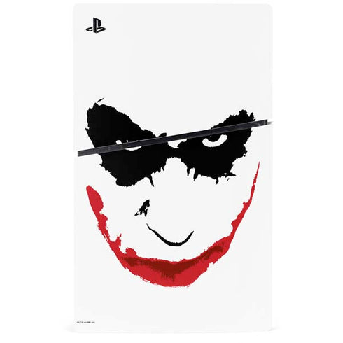 The Dark Knight Joker face PS5 Slim Digital Edition Bundle Skin