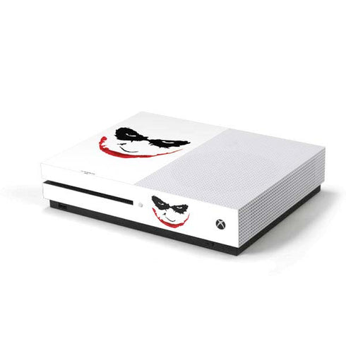 The Dark Knight Joker face Xbox One S Console Skin
