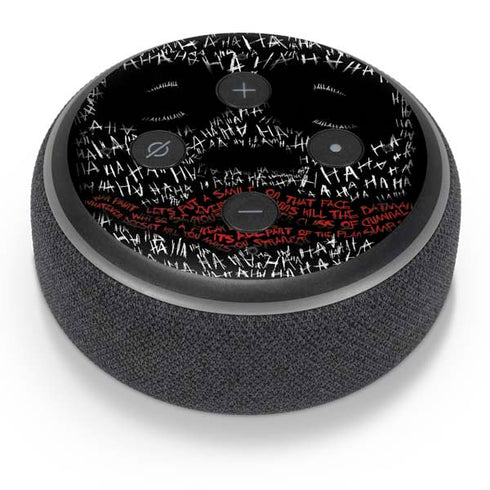 DC Comics The Joker Put a Smile On That Face Amazon Echo Dot Skin